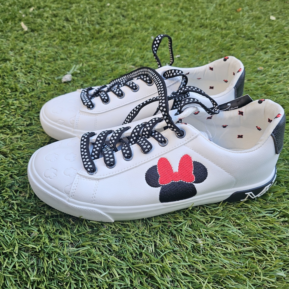 Disney Minnie Mouse White Sneakers